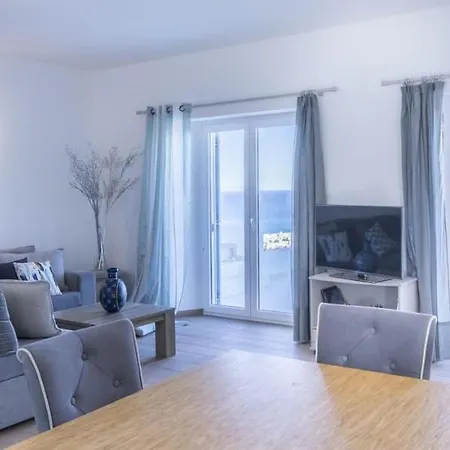 Fully Flexible Policy! Superb Luxury Amazing View Sevi Paros Island Villa Páros